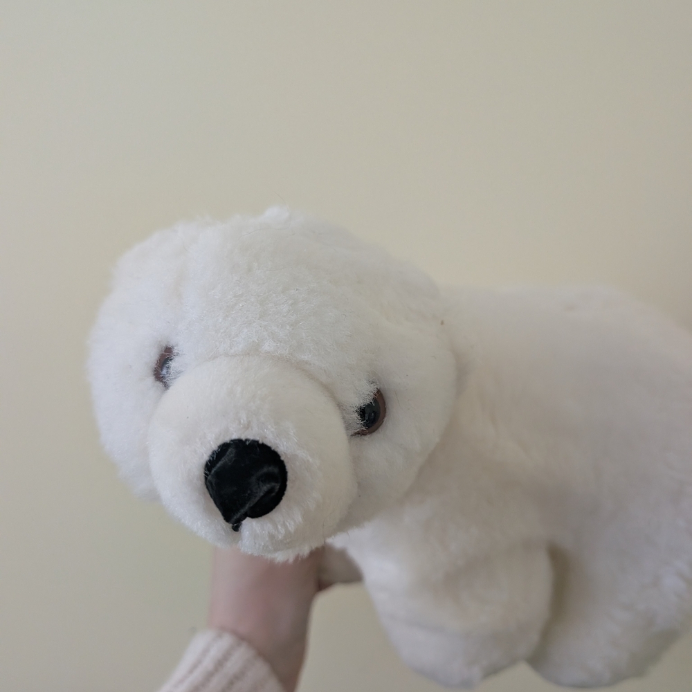 Plush Polar Bear Toy - Picture 3 of 8